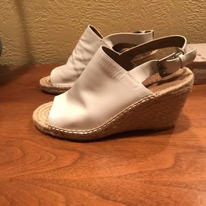 Caslon espadrille leather wedge.
